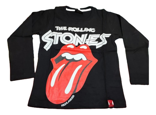 Remera The Rolling Stones Niño Niña Unisex 