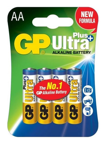 Pila Alcalina Aa Gp Ultra/ Pack De 4 / 1,5v