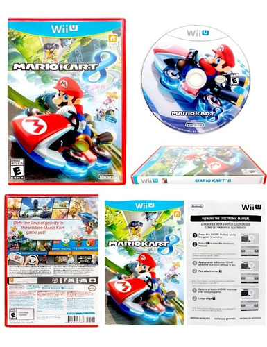 Mario Kart 8 Wii U  (Reacondicionado)