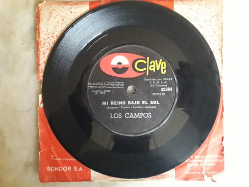 Vinilo Simple Los Campos, Mi Reino Bajo El Sol,ama Solamente