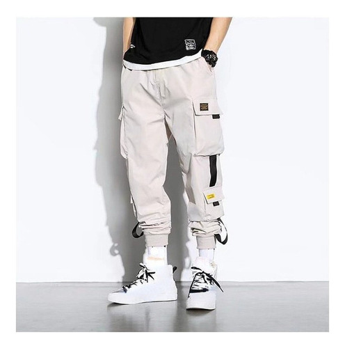 Pantalones Para Hombres Cargo Casual Harem Joggers Hip Hop