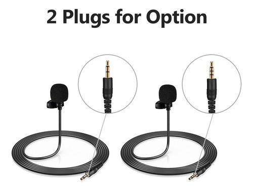 Mini Micrófono Con Clip Con Conector De 3,5 Mm For Transmit