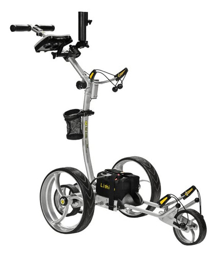 Carrito Golf Bateria Litio Control Remoto Motor Dual 9 Atra