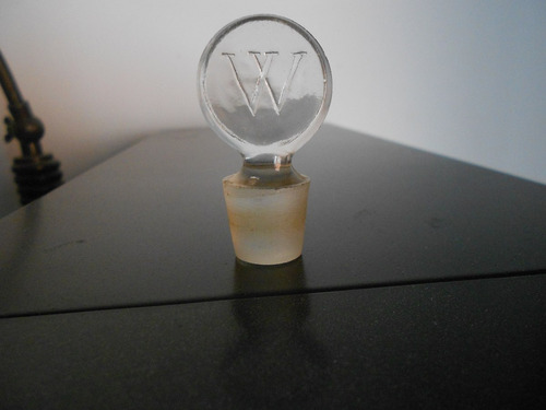 Tapón De Cristal Para Botellón  De Perfume Wort