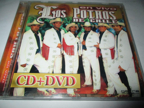 Cd Dvd Los Potros De Chile En Vivo Arg B61