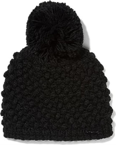 Gorro Spyder Mujer Brr Berry Pom Negro