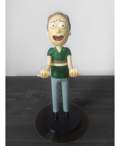 Soporte Joystick Y Celulares De Jerry Smith De Rick Y Morty