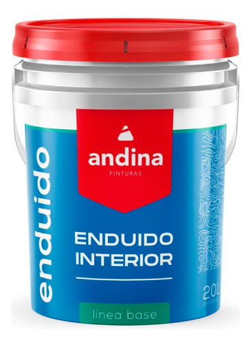 Enduido Plástico Interior Andina | 20lt