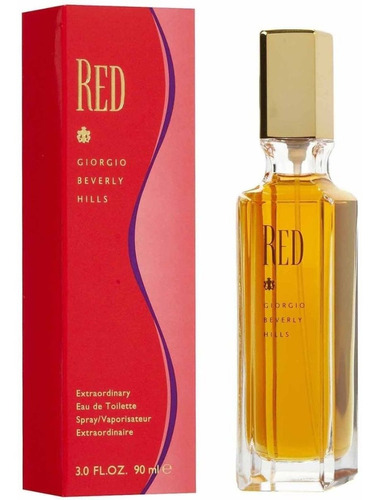 Red De Giorgio Beverly Hills Edt 90ml Silk Perfumes Ofertas