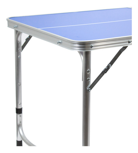 Mesa De Mini Ping-pong Plegable 120 X 60 X 70 Cm. (extendida