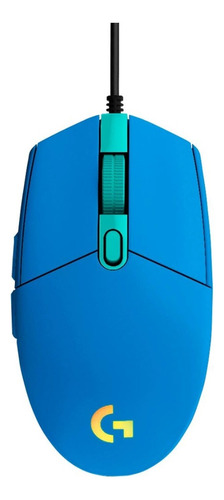 Mouse Gamer Logitech G203 Lightsync 8000 Dpi Rgb Azul Nnet