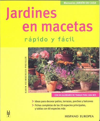 Jardines En Macetas - Rápido Y Fácil, Preisler, Hispano