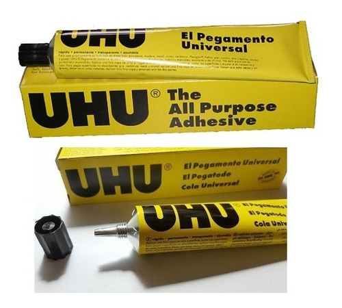 Pegamento Universal Transparente Uhu Pomo X 125ml Germany