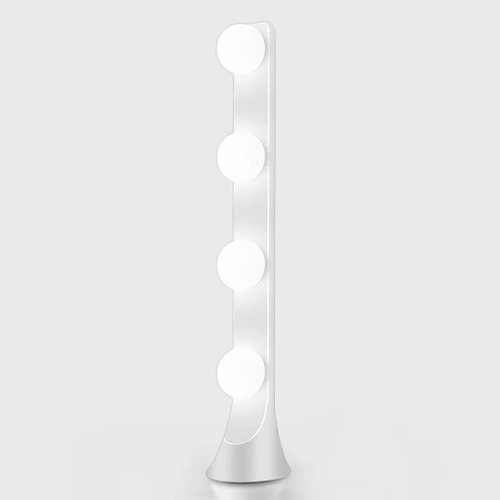 Barra 4 Focos Luz Led Portátil Usb Espejo Tocador Mesa Blanco Veoquiero