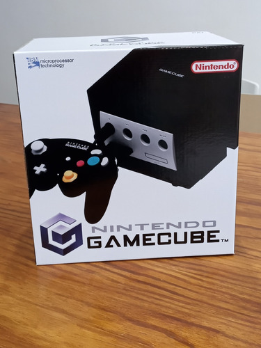 Caja Vacia Repro/custom Nintendo Gamecube Negra