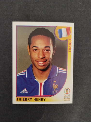 1 Sticker Panini Fifa World Cup Korea 2002 Thierry Henry