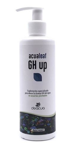 Acualeaf Gh Up 240ml Calcio Magnesio Dureza Acuario Plantado