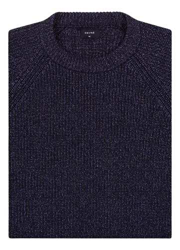  Sweater Devré Mouline Ingles Azul Marino Hombre 60d000134