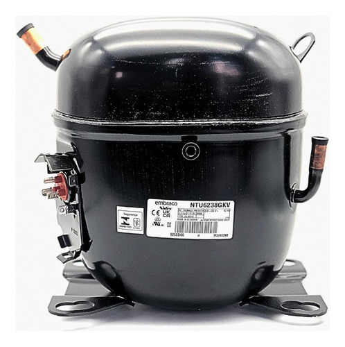 Compressor Aspera 1. 1/2 Hp Ntu6238gkv Embraco R404a 220v