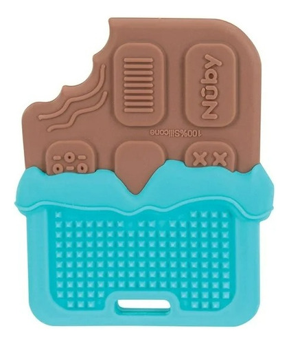 2 Pzas Mordedera Nuby Barra De Chocolate