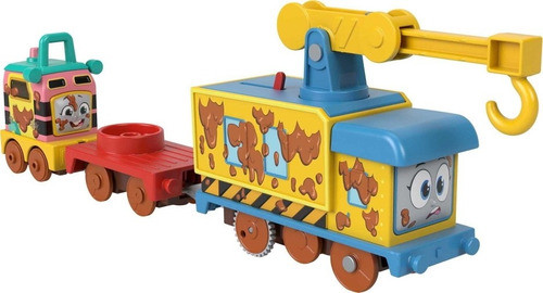 Thomas & Friends - Muddy Fix Em Up Friends -motorized Mattel Color Amarillo