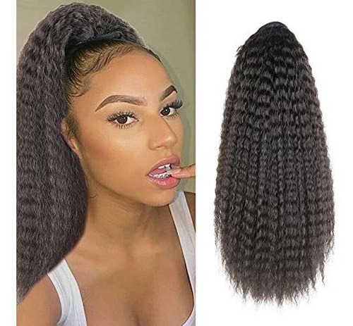 Yaki Curly Ponytail Extension For Black Women,krsi Spymp