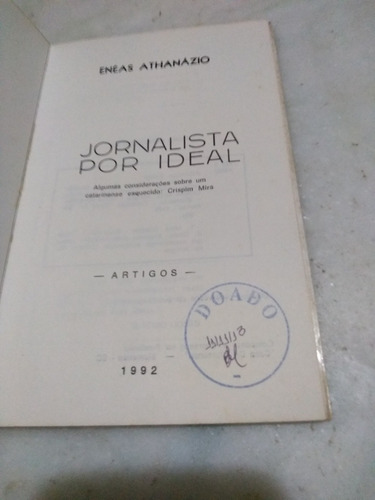 Jornalista Por Ideal Enéas Athanazio