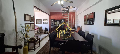 Imagem 11 de 30 de Cobertura Com 3 Dormitórios À Venda, 270 M² Por R$ 1.699.000,00 - Ponta Da Praia - Santos/sp - Co0046