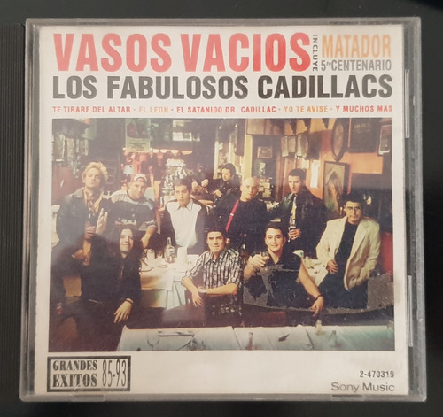 Los Fabulosos Cadillacs  Y  Vicentico..5 Cd 