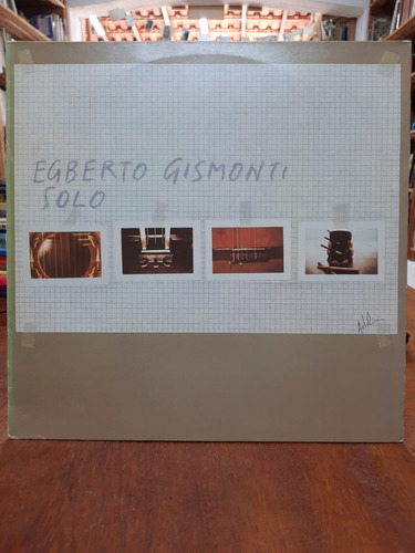 Lp Disco De Vinil Egberto Gismonti - Solo