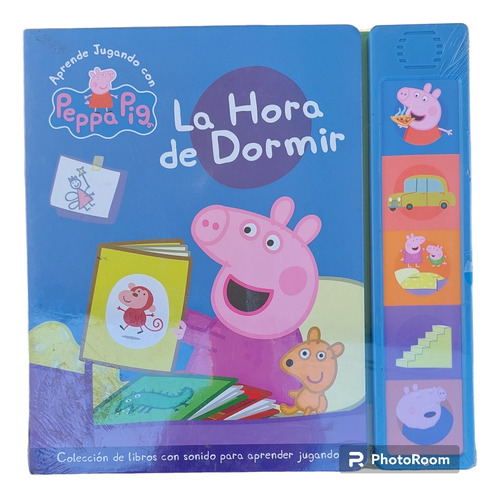 Libro De Peppa Con Sonido La Hora De Dormir