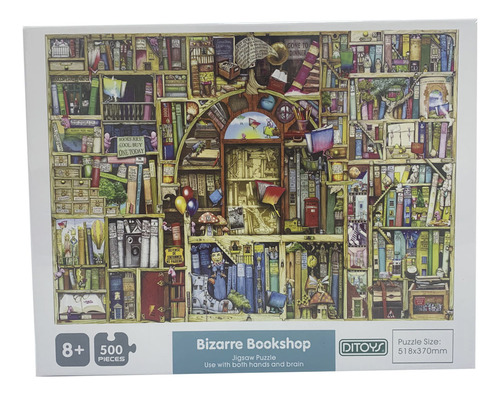 Puzzle Ditoys 500 P 2409 Bizarre Bookshop
