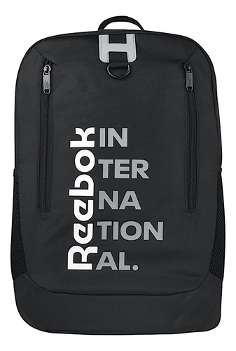 Backpack Unisex Reebok Bp0207 Textil Negro
