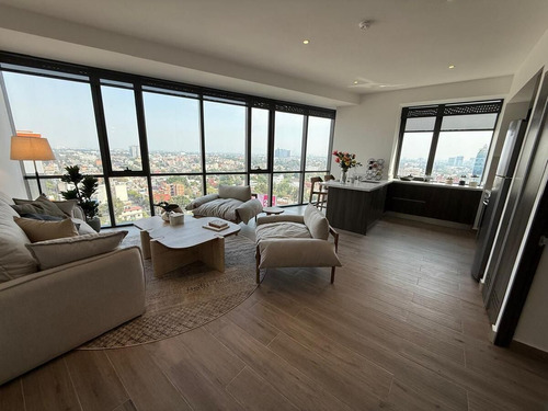 Rento Depto Ampliación Granada C/balcón Línea Blanca 2 Rec S/muebles Desde 40000