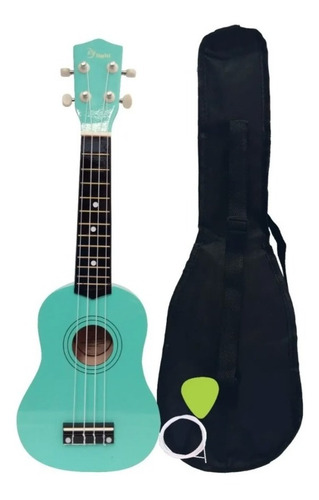 Imagen 6 de 10 de Kit Flauta Melódica 37 Notas + Ukelele Soprano Dy + Estuches