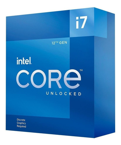 Processador Intel Core I7-12700kf Bx8071512700kf