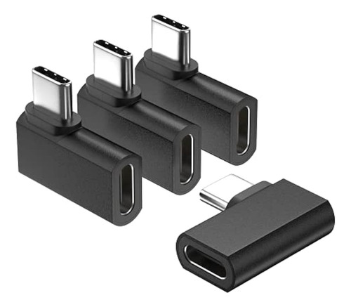 Adaptador De Extensión Usb C De Ángulo Recto, Usebean (paque