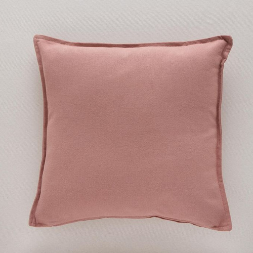 Pack 2 Fundas De Almohadón - Pana Antimanchas (50x50cm) Rosa Viejo