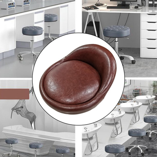 Taburete De Bar De Repuesto, Asiento Impermeable, Marrón