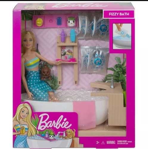 Barbie Baño De Burbujas Bañera Jacuzzi Muñecas Niñas