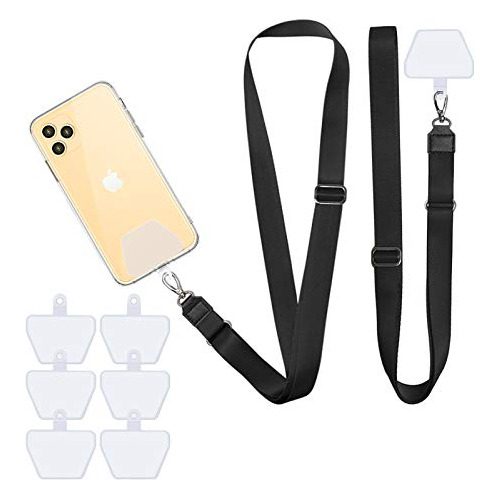 Doormoon Phone Lanyard, 6× Patch Durable, 2× Correa Zyc5d