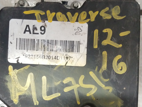 Módulo Abs Chevrolet Traverse 12-1622822156 Ml751 (Usado)