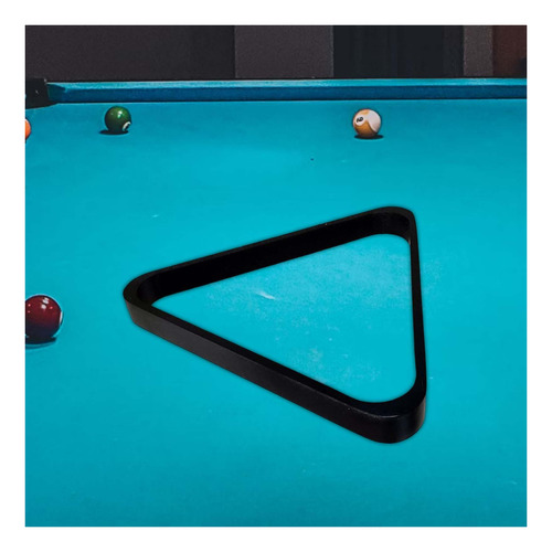 Estante Triangular De Billar De Madera, Accesorios,