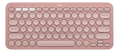 comprar Teclado Logitech Pebble Keys 2 K380s Español Teclado Rosado