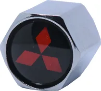 Comprar Tapas De Piton Con Logo De Mitsubishi Con Seguro Antirobo