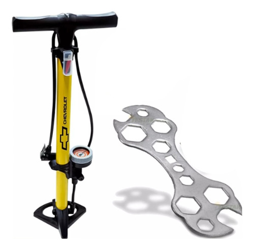 Bomba Ar Encher Pneu Bicicleta Bike Carro Moto Ultra Brindes