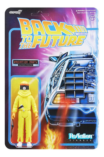 Super 7 - Back To The Future - Marty Con Traje De Radiación