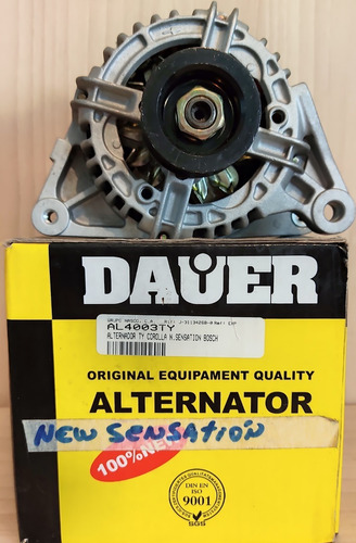 Alternador Corolla New Sensation 2003/2008 Dauer K