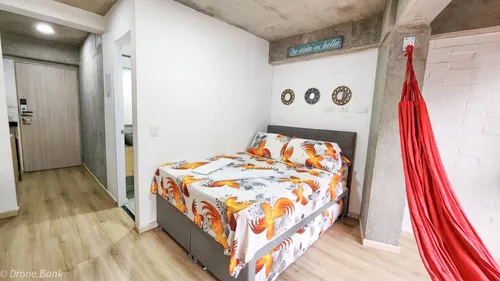 Apartamento Loft Amoblado En Moderno Edificio Jacuzzi Wifi Juanambu Cali Rentas Cortas