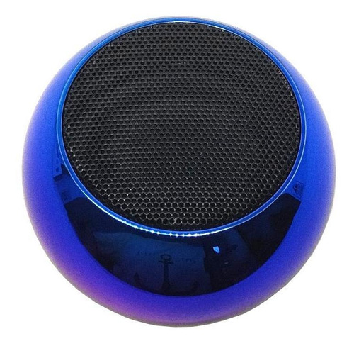 Mini Caixa Som 3w Bluetooth Metal Amplific Azul Rosa Al2022